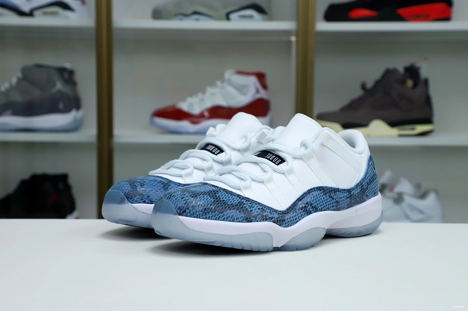 Air 11 Jordan snakeskin” Jordan “navy 0718